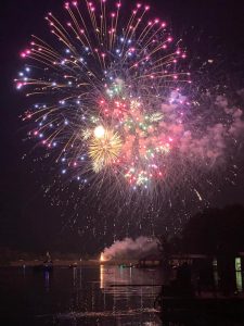 Lake Hawkins Fireworks