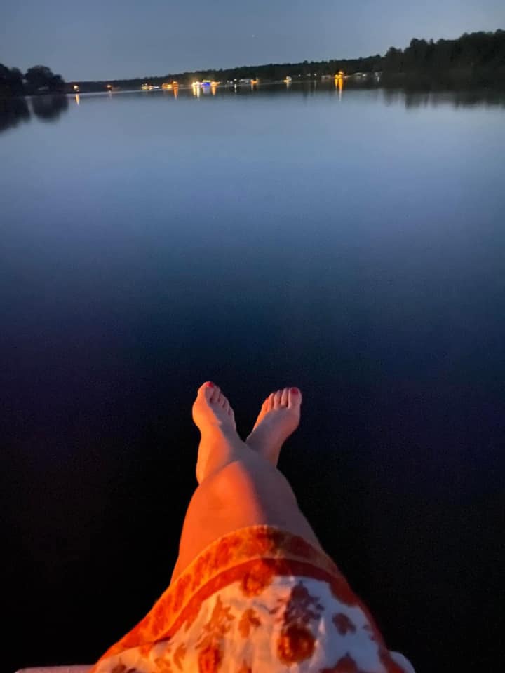 Relaxing Evening on Lake Hawkins